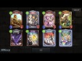 【シャドウバース】新カード「神々の騒嵐」101パック開封【shadowverse】