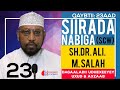 SIIRADII NABIGA SCW QAYBTI 23AAD (Dagaaladii udhexeeyey Uxud iyo Al. Axzaab) Sh.Dr.ALI.M.SALAH