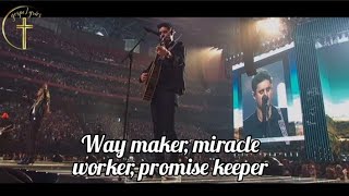 Way Maker (lyrics) ft Kristian Stanfill, Cody Carnes and Kari Jobe | Live at Passion conference