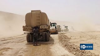 18 km road being reconstructed in north Afghanistan | بازسازی ۱۸ کیلومتر سرک در شمال افغانستان