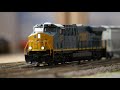 review ho scale bli ge es44ac csxt