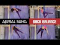 Aerial Sling/Hammock-Back Balance Sequence with Natalie