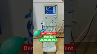 Demo Galileo ventilator Order Now +92-314-497-950-9