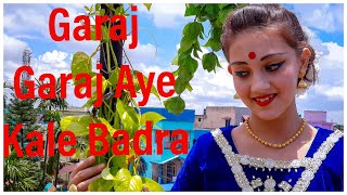 Garaj Garaj Aye Kale Badra || Semi classical dance performance || Sadhana sargam || Sonali bajpai ||