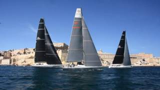 Rolex Middle Sea Race start highlights, on the water with Team Maverick