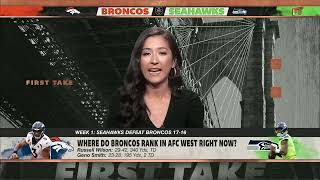 Why Mina Kimes ISN'T panicking about the Broncos right now | First Take