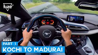 DRIVE FROM KOCHI TO MADURAI | Full Road Trip | GoPro | Part 1 | Fuze HD