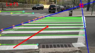 Zebra Crosswalk Detection using OpenCV (Python)