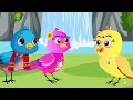 जंगल में ठंड का कहर । jungle me barf barish tuni chidiya aur kauwa kahani hindi cartoon jungle