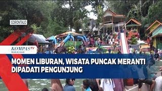 Momen Liburan, Wisata Puncak Meranti Dipadati Pengunjung