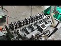 Doosan   225 engine starting