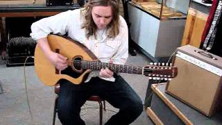 Vintage Giannini 12-String Craviola Acoustic Electric (video)