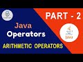 Part 2 - Operators in JAVA Programming  Arithmetic Operator in Java  Code Vixa