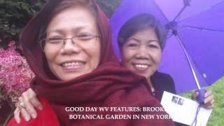 GOODDAY WV FEATURES: BROOKLYN BOTANICAL GARDEN IN  NEW YORK CITY