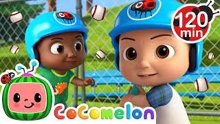 JJ's Big Baseball Bash! ⚾🏏 | CoComelon Nursery Rhymes and Kids Songs | Animals for Kids