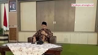 Pengajian selasa pagi dari pendopo amangkurat