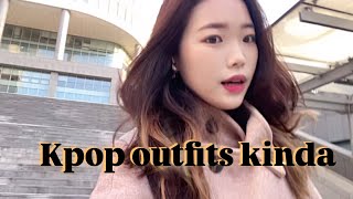 𝑽𝒍𝒐𝒈 Trying KPOP-Inspired Outfits at University for a Week 😂👗✨Kinda…