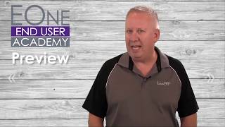 End User Academy - EOne Navigation Basics Overview