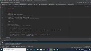Name Expected error in statement in python