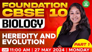 FOUNDATION : Heredity and Evolution Part - 1 BIOLOGY | CBSE 10 | Shruthi Maam | Xylem CBSE 10 Tamil