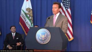 Bill Signing Ceremony with Governor Arnold Schwarzenegger - 7/28/10