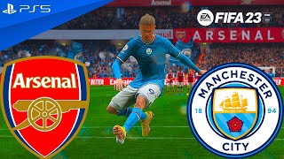 FIFA 23 - Arsenal vs. Man City - Premier League 22/23 Full Match PS5 Gameplay | 4K