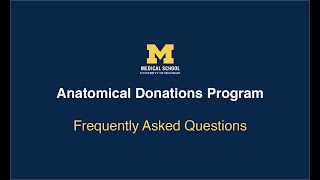 Anatomical Donations Program: Will U-M accept a body if the donor dies out of state?