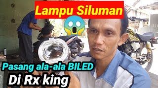 Cara pasang ala-ala biled di Sepeda motor RX King