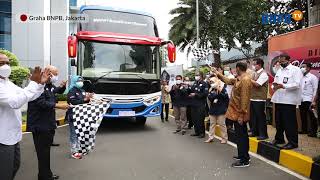 Mobile Lab BSL-2 Varian Bus Resmi Diluncurkan untuk Percepatan 3T di Daerah