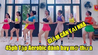 45ph Tập Aerobic Đánh Bay Mỡ Thừa Toàn Thân.