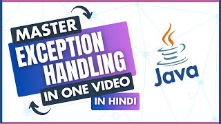Master Exception Handing 💪 - Exception Handling Tutorial In Java in Hindi