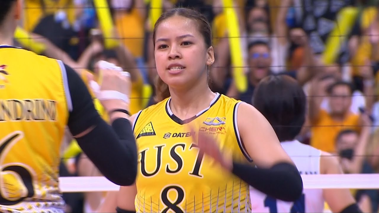 UST Denies NU In Extended Set 2 | UAAP Season 85 Women's Volleyball ...