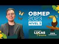 🔵 OBMEP 2023 - Nível 3 - Questão 05 🔵 Um carro viaja de Pirajuba a Quixajuba com velocidade constant