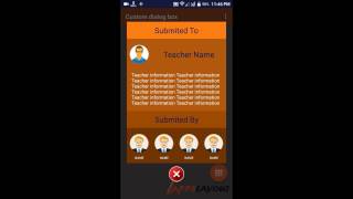 Android custom dialog box source
