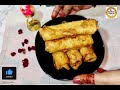 chicken spring rolls with home made liquid dough sheet vegetable chicken spring rools recipe