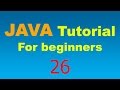 Java Tutorial for Beginners - 26 - Using 