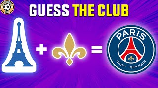 GUESS THE TEAM BY EMOJI ⚽ TUTI FOOTBALL QUIZ 2023