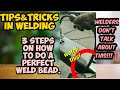 few people knows,3 STEPS ON HOW TO DO A PERFECT WELD BEAD.