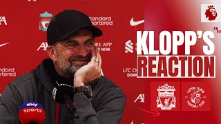 Half-time message, injury updates & Elliott milestone | Liverpool 4-1 Luton Town | Klopp's Reaction