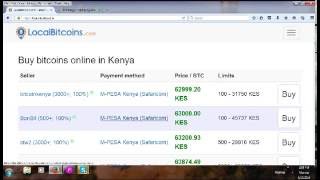 How to buy bitcoin from kenya