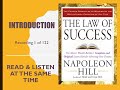 1- THE LAW of SUCCESS - By NAPOLEON HILL - Introduction