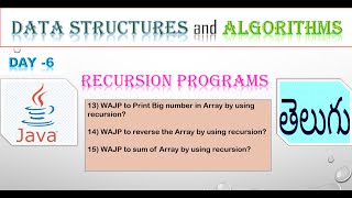 DSA Recursion Programs [ Day-6 ] #datastructures #algorithm #recursion #bsktrending