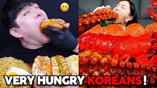 VERY HUNGRY KOREAN MUKBANGERS