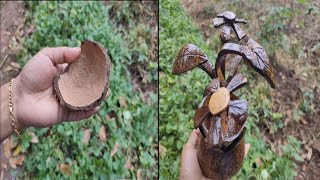 ചിരട്ട വെറുതെ  എറിഞ്ഞ് കളയാൻ വരട്ടെ/Coconut Shell Craft |Best out of waste ideas from coconut shell