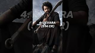 Top 10 high grossing movies of 2024 🔥#shorts#viral#trending#devara#jrntr#youtubeshorts