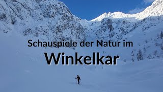 Skitour im Winkelkar | Kurze Tour mit spektakulärem Ambiente im ruhigen Winkel des Zahmen Kaisers