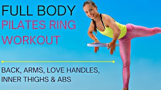 50-Minute FULL BODY PILATES (Pilates Ring Workout) | Total Body Workout