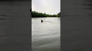 Girl Lucy Baby Cute Catching Fish #beautiful #girl #fishing #trending #shorts