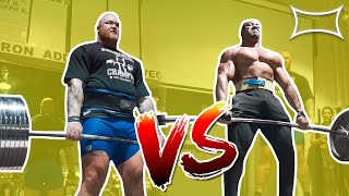 Larry Wheels vs World’s Strongest Man | Deadlift Battle