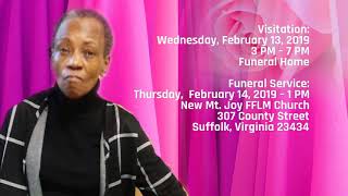 Cynthia Teel Funeral Announcement